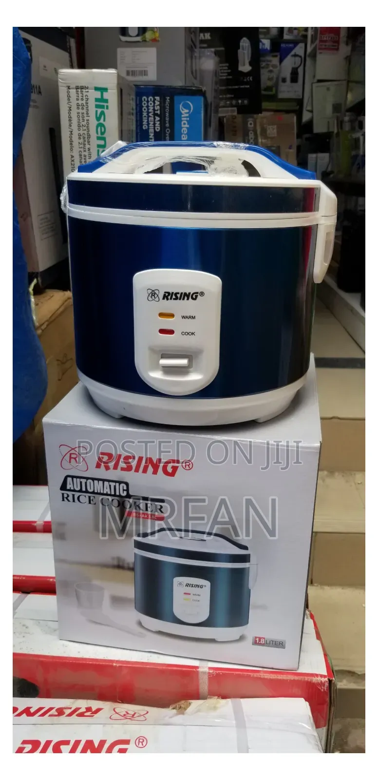 Rising Ricecooker
2.8l
Mpya