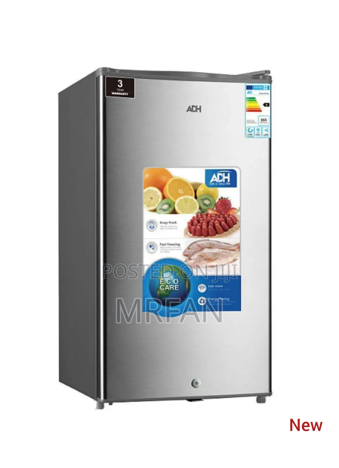 Adh Fridge Single Door 90l