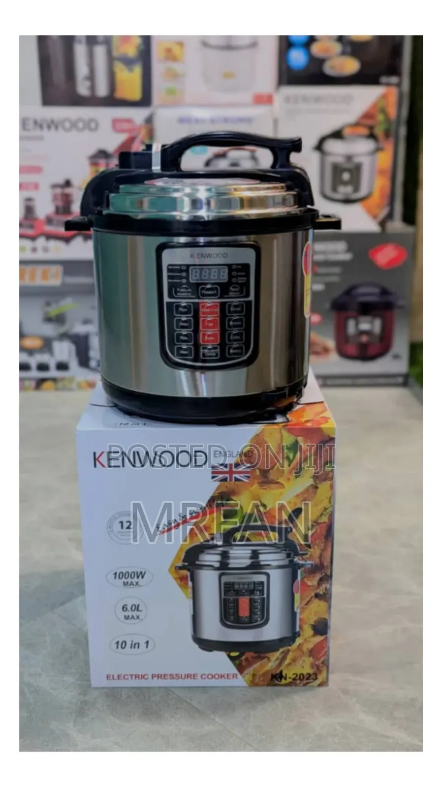 Kenwood Pressure Cooker 
6l 
New