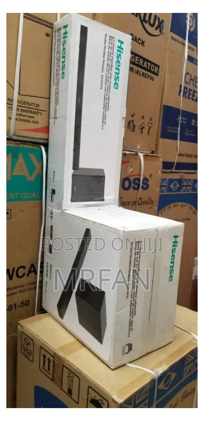 Hisense Soundbar Watts 300 ( Wireless) Model Ax2017g