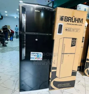 Brühm Double Door Refrigerator 208l New