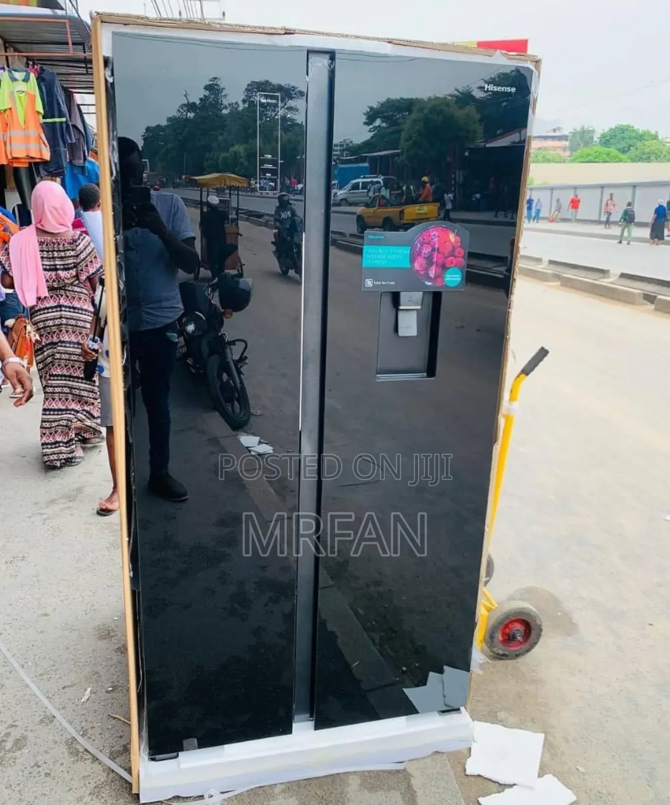 Hisense Refrigerator Friji *Rs518 ____508l__