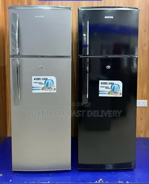 Brühm Double-Door Refrigerator 208l