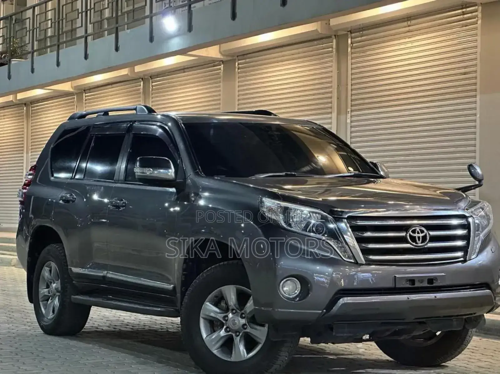 Toyota Land Cruiser Prado 2014 Silver