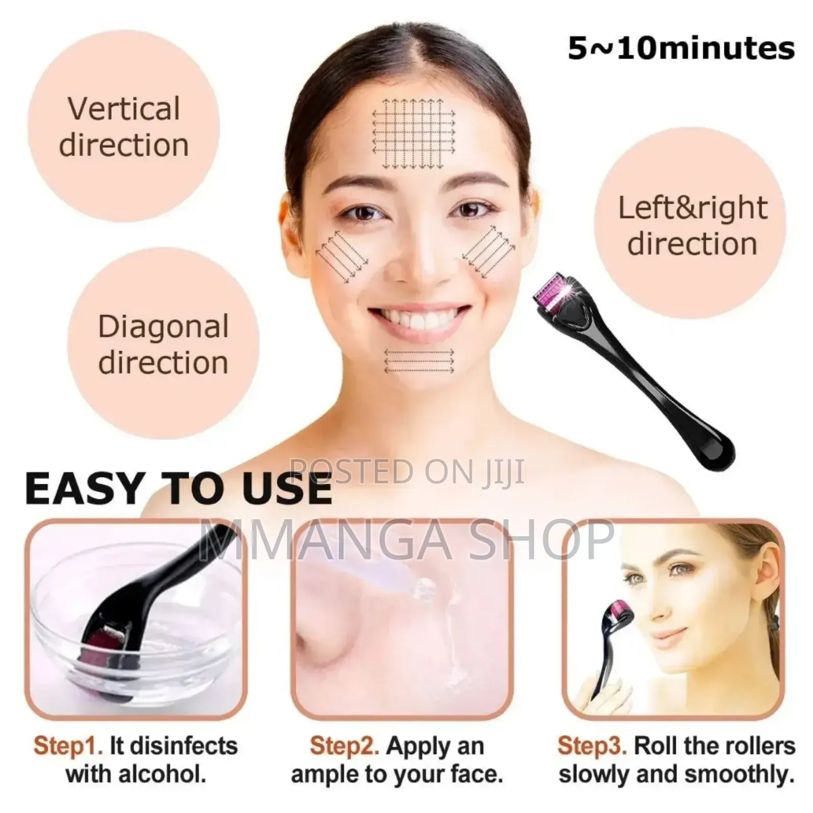 Derma Roller With Minoxidil