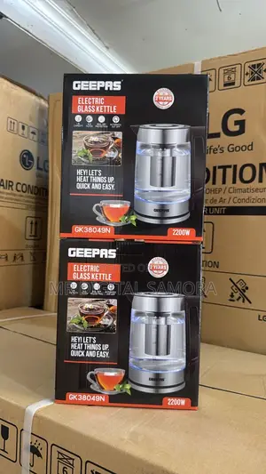 Geepas Electric Glass Kettle