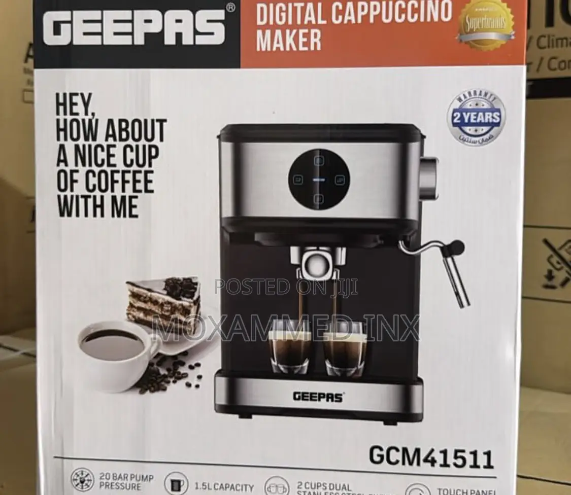 Geepas Digital Cappuccino Maker