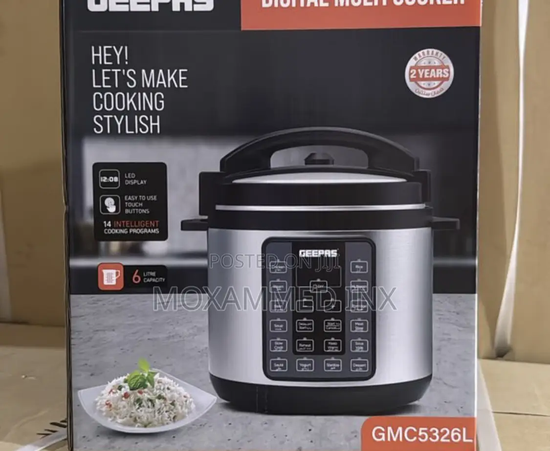 Geepas Digital Multi Cooker