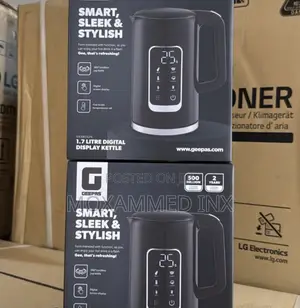 Geepas Digital Display Smart Kettle