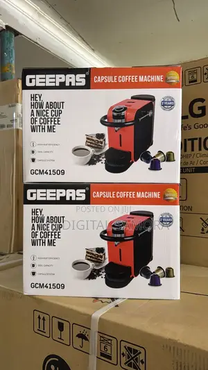 Geepas Capsule Coffee Machine
