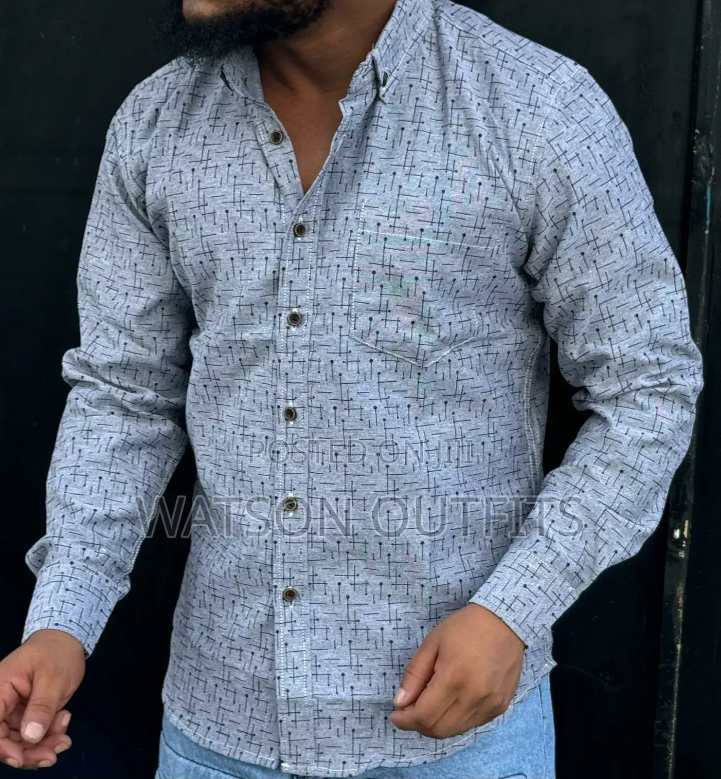 Mashati Classic Original Ya Madoadoa Na Maua