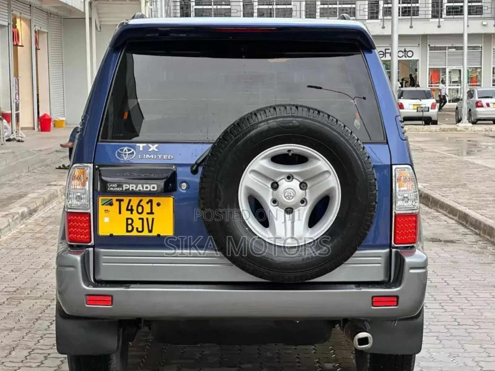 Toyota Land Cruiser Prado 1999 Blue