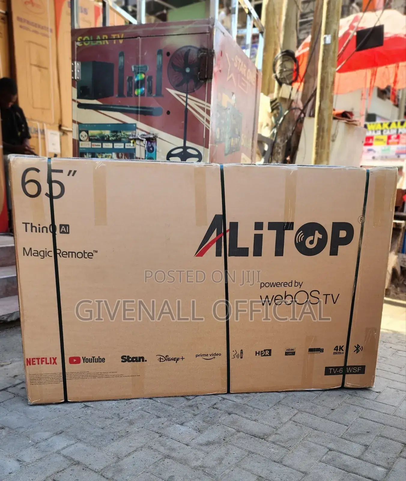 Ofa Ofa = Alitop Tv Nchi 65 Smart Uhd Og Warranty Mwaka