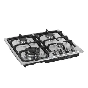Geepas Built-in Stainless Steel Gas Hob 4 Burner Ggc31051ffd