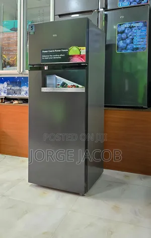 TCL 210l Double Door Top Freezer Refrigerator.