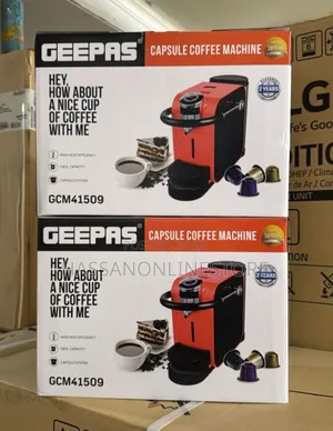 Geepas Capsule Coffee Machine Gcm41509