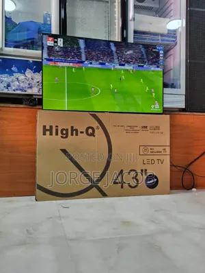 High Q 43"Smart Frameless Flat Screen Tv
