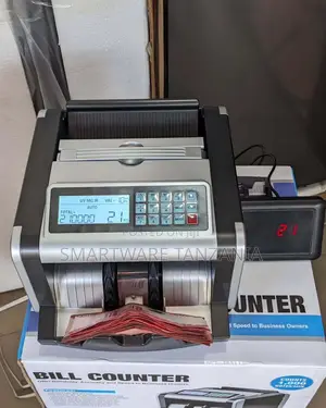 Money Cash Counting Bill Counter With Counterfeit Detector