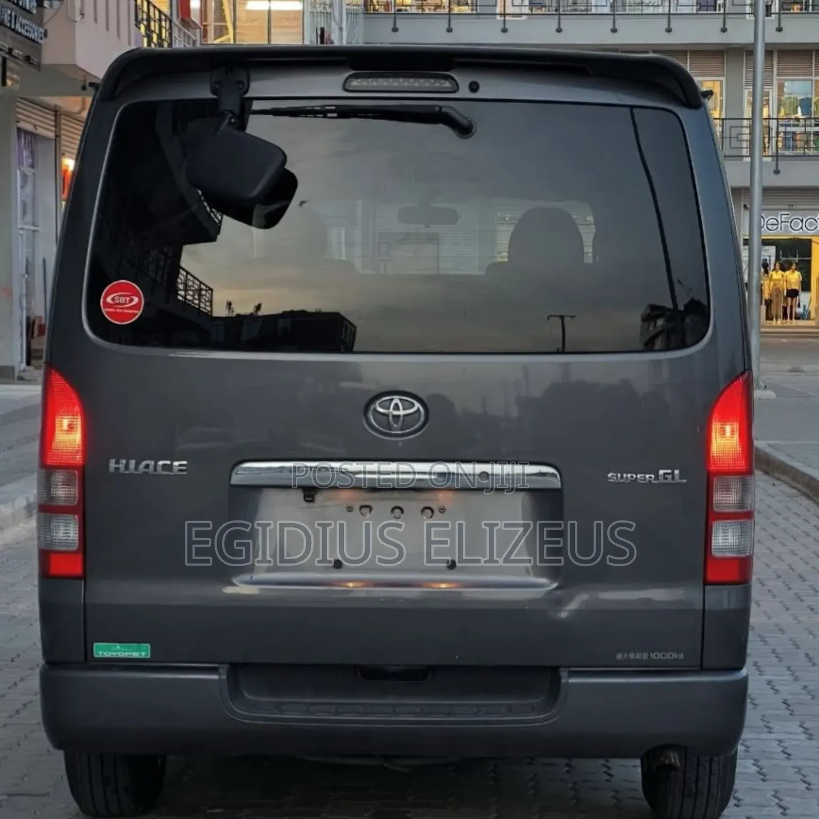 Toyota HiAce 2008 Black