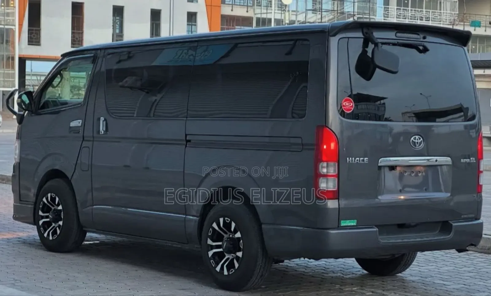 Toyota HiAce 2008 Black