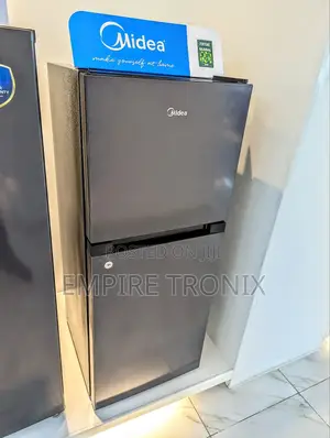 Midea 128ltr Double Door Top Mount Fridge Mdrt187fgg28