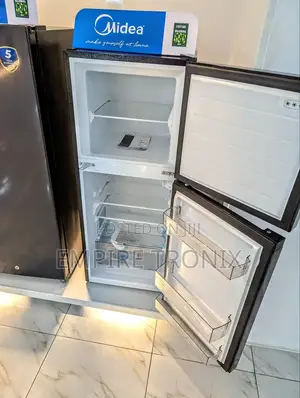 Midea 128ltr Double Door Top Mount Fridge Mdrt187fgg28