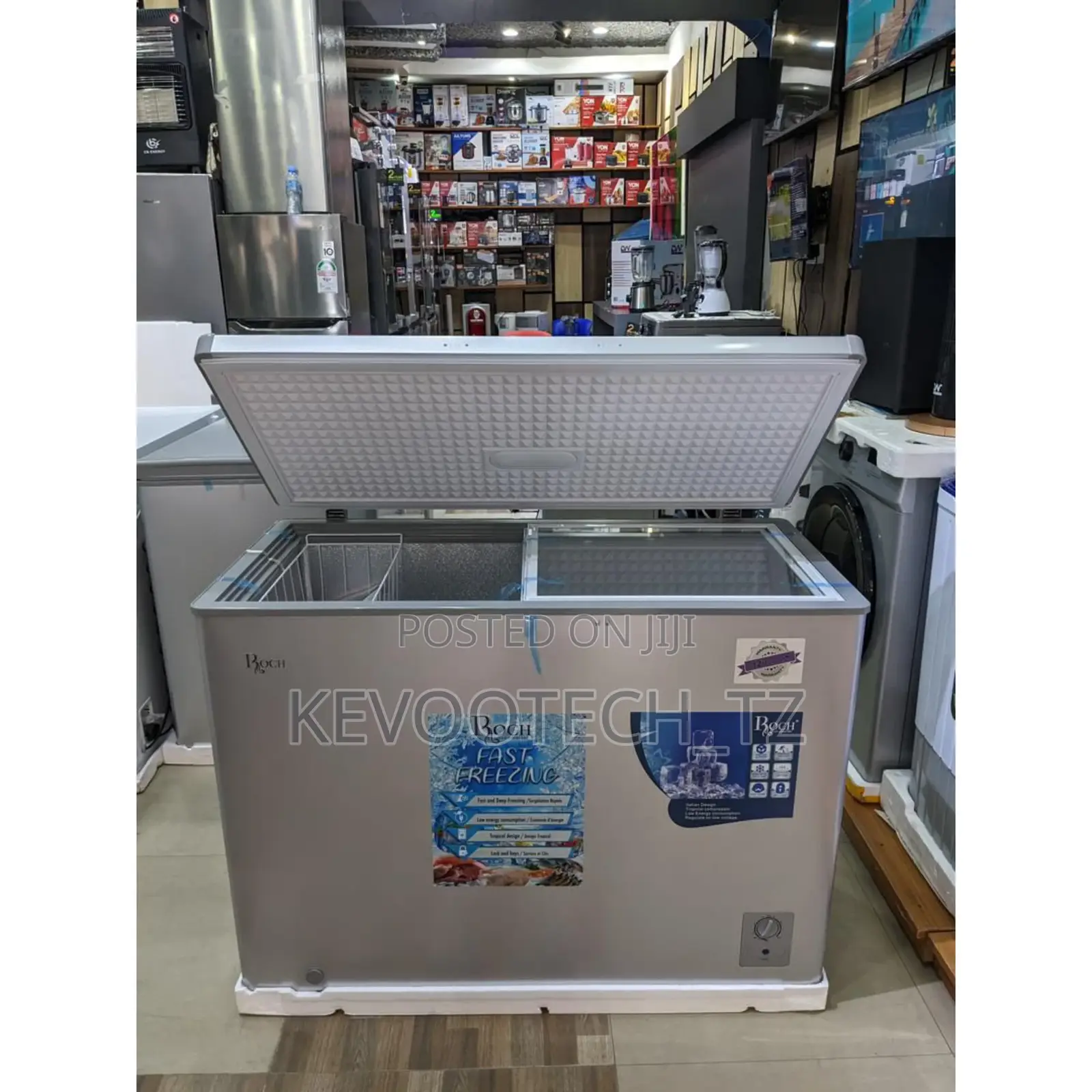 Roch Chest Freezer 248l RCF 310g-E