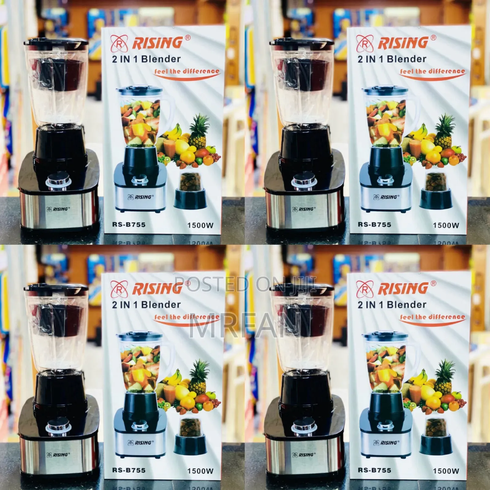 Rising Blender 2 In 1 Mpya