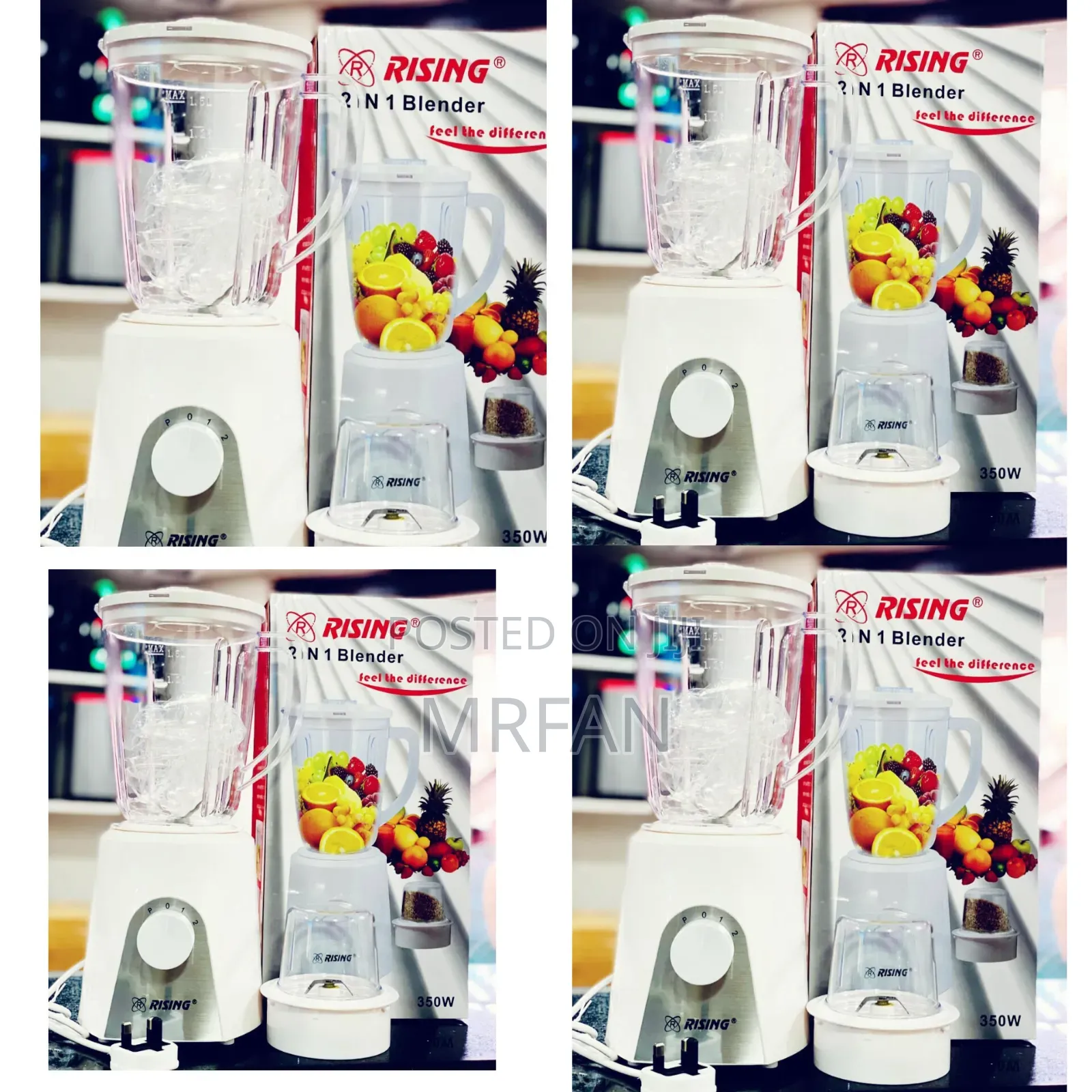 Rising Electric Blender 1.5 L New Design