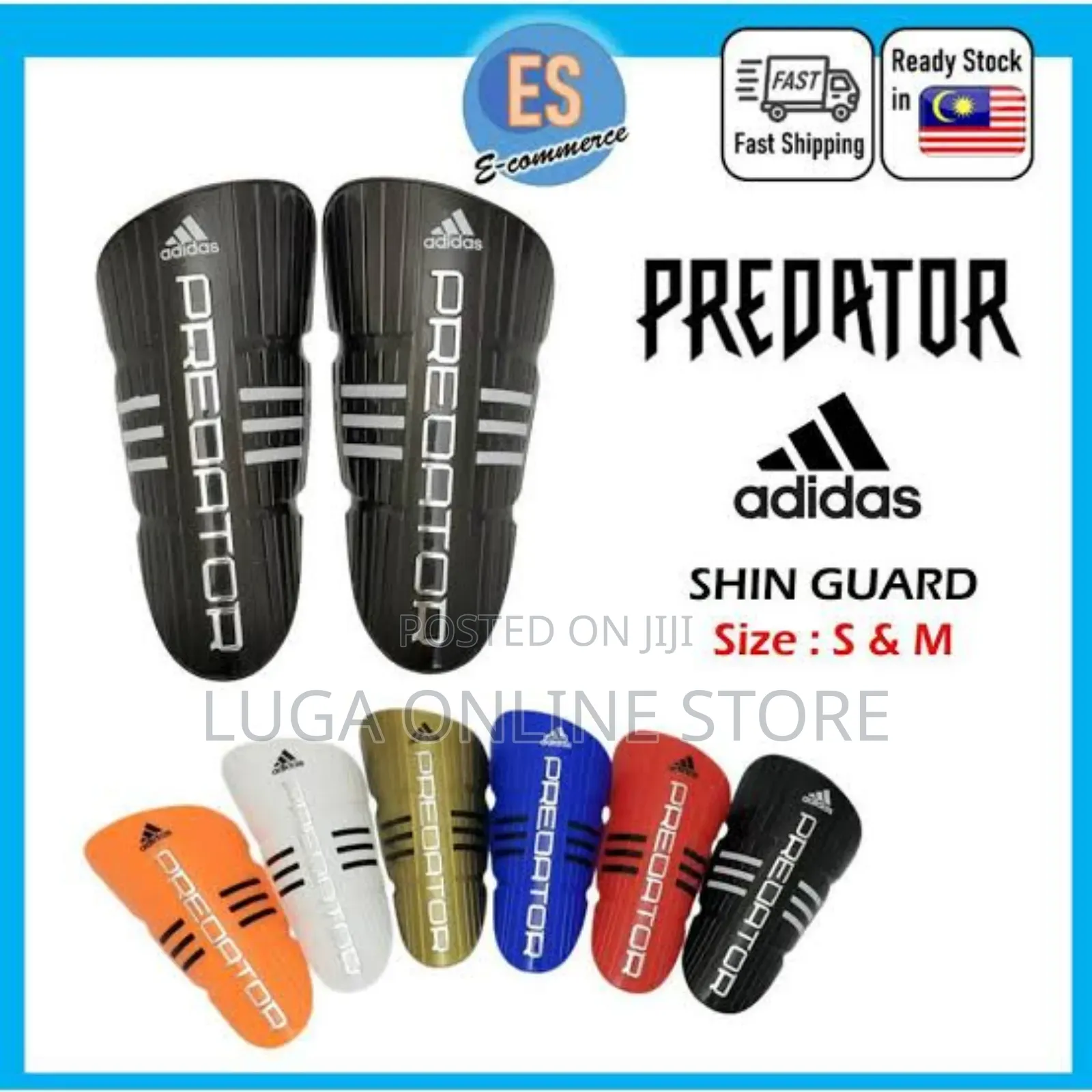 Quality Shin Guards (Adidas Predator)