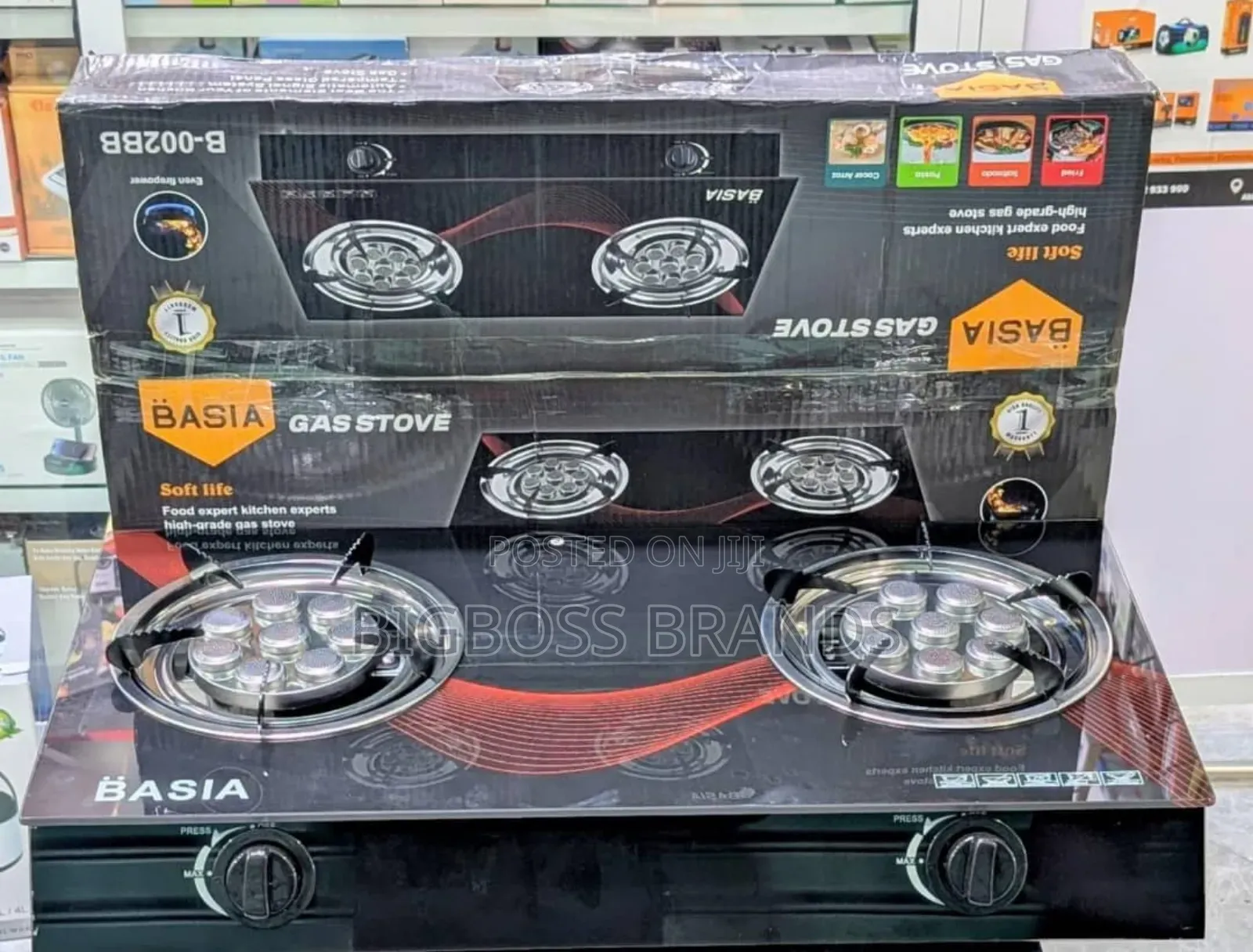 Basia Gas Stove (Gas Cooker)