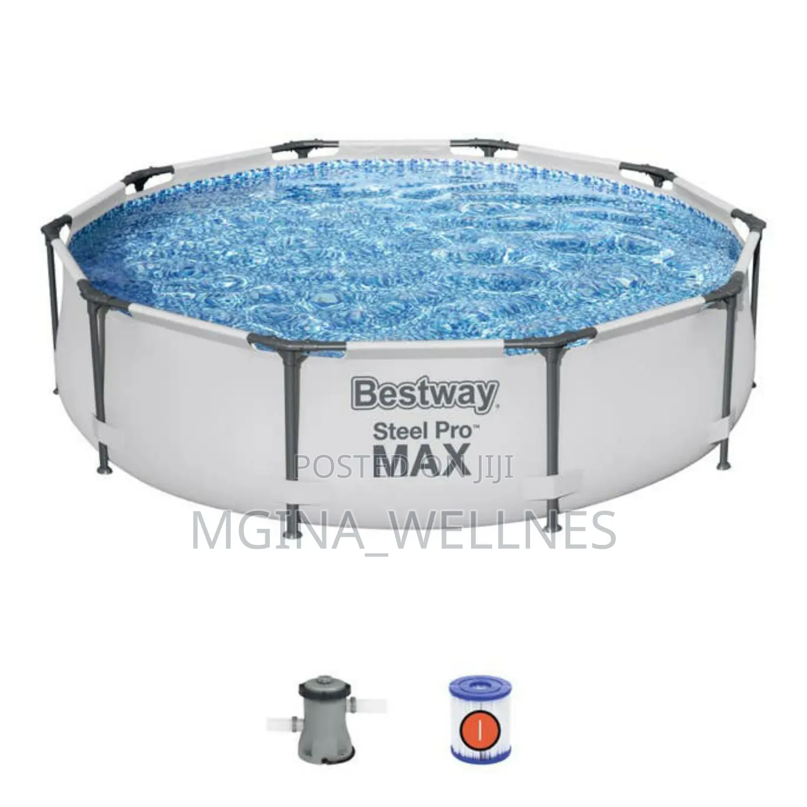 Bestway Steel Pro Max 10' X 30" Above Ground Pool Set