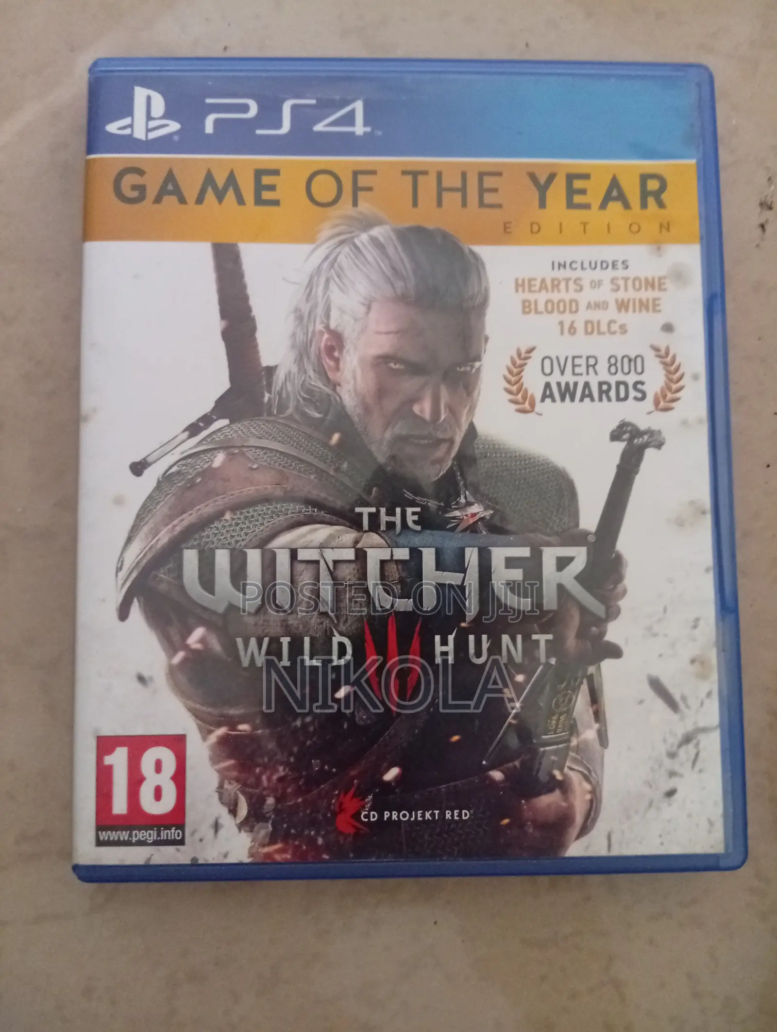 The Witcher 3: Wild Hunt Ps4 Game of the Year Edition