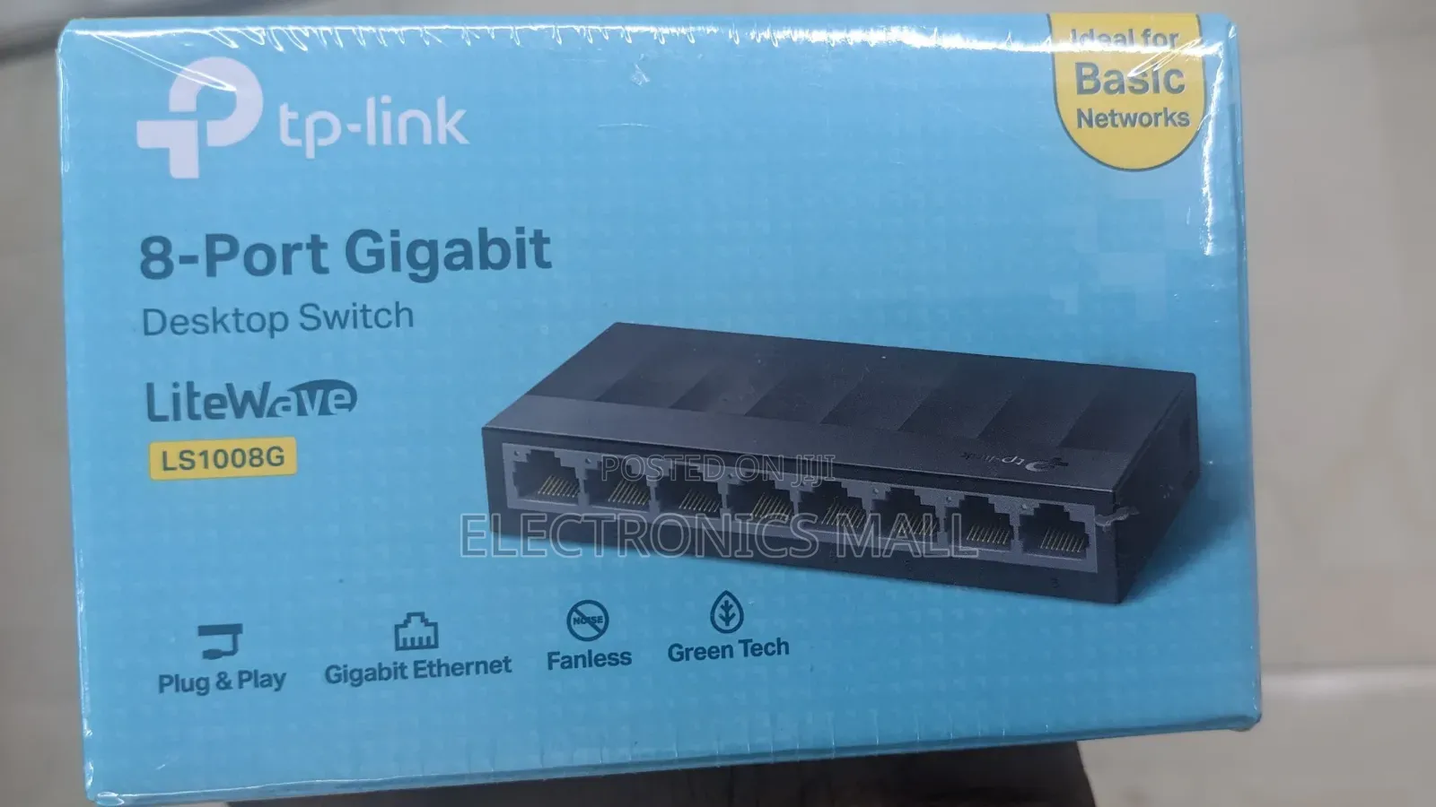 Ls1008g Tp-Link 8-Ports Gigabit Switch
