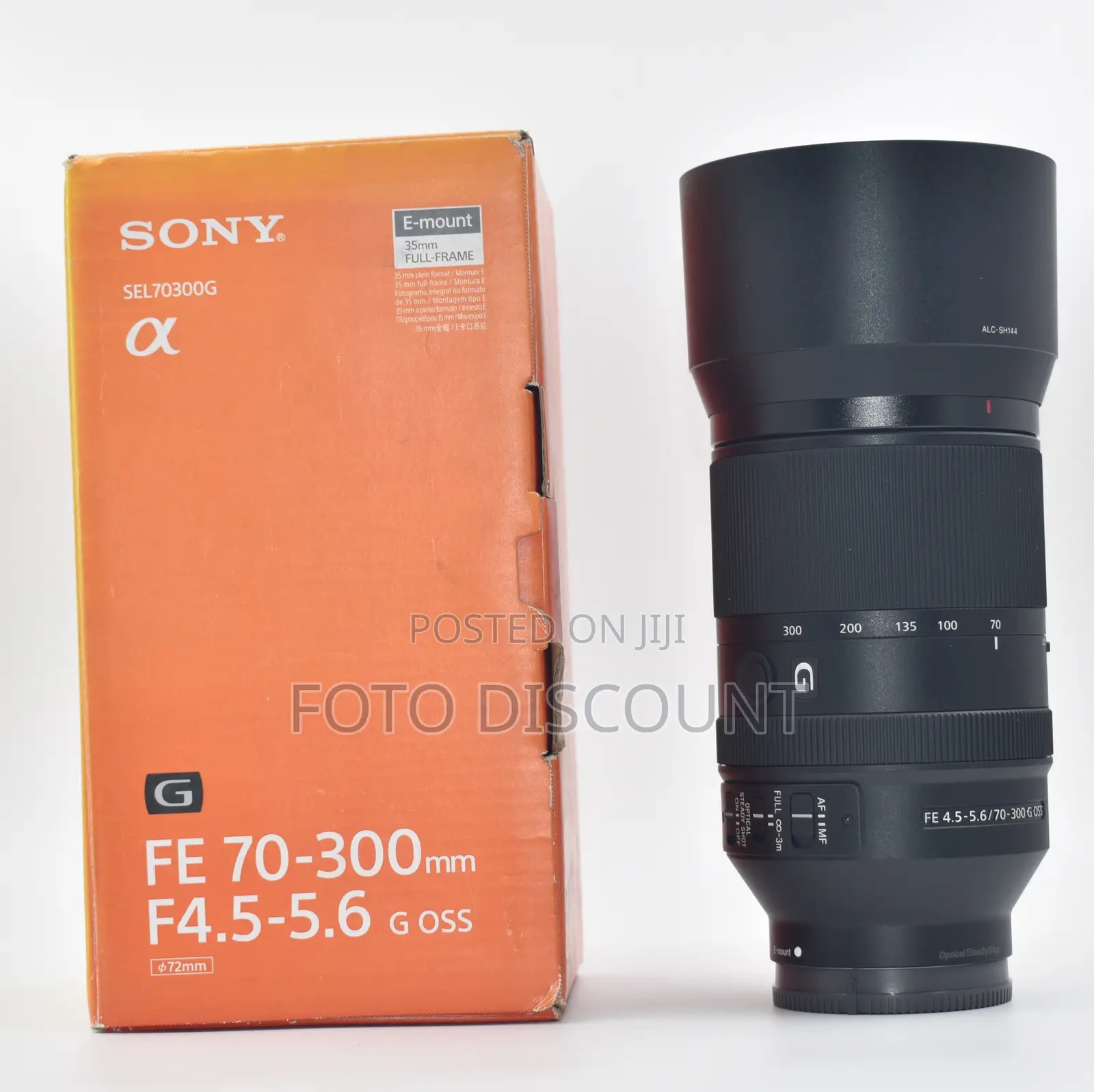 Sony Fe 70-300mm F/4.5-5.6 G Oss Lens