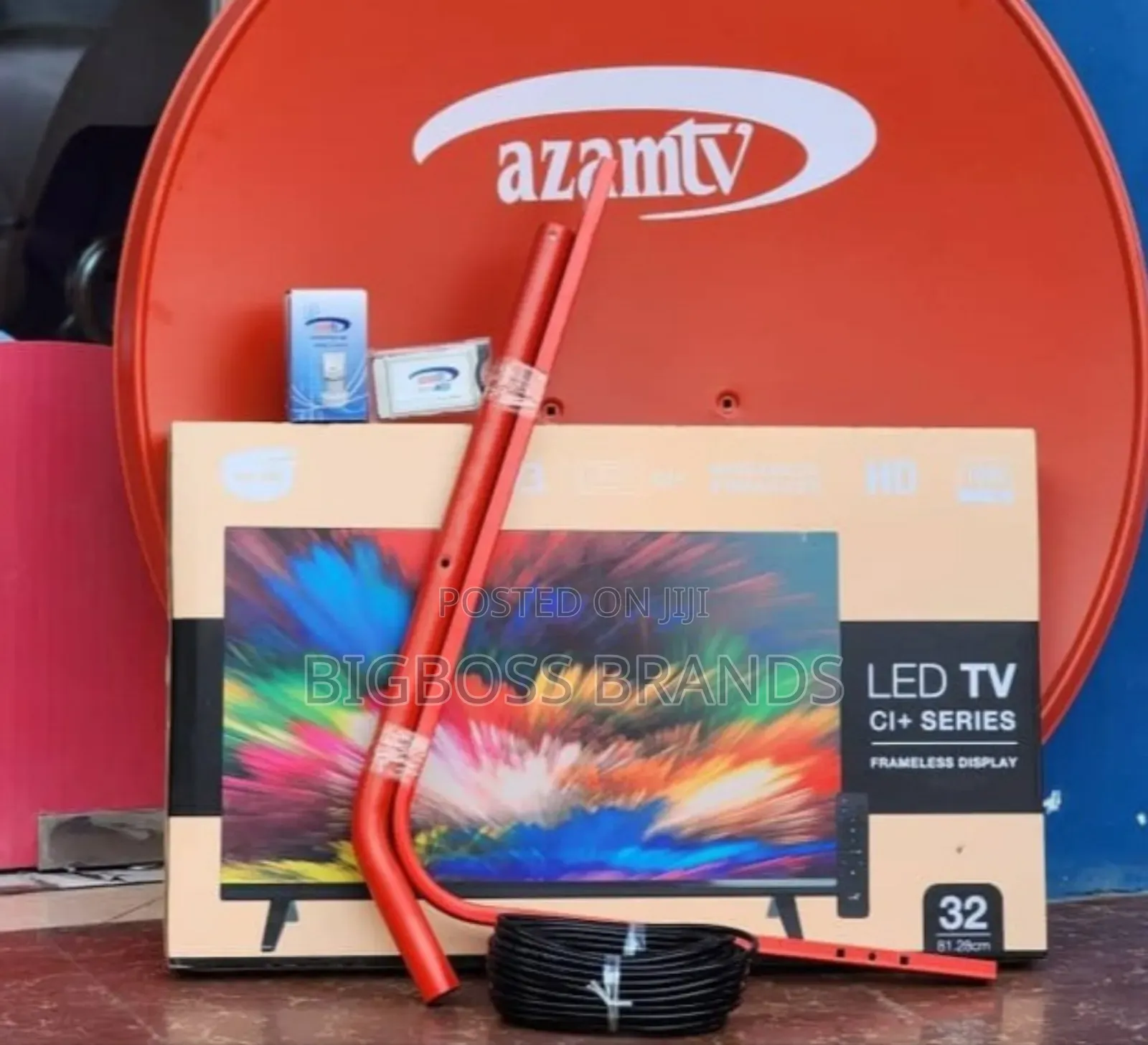 Mr Uk Tv 32 Inches With Azam Decorder