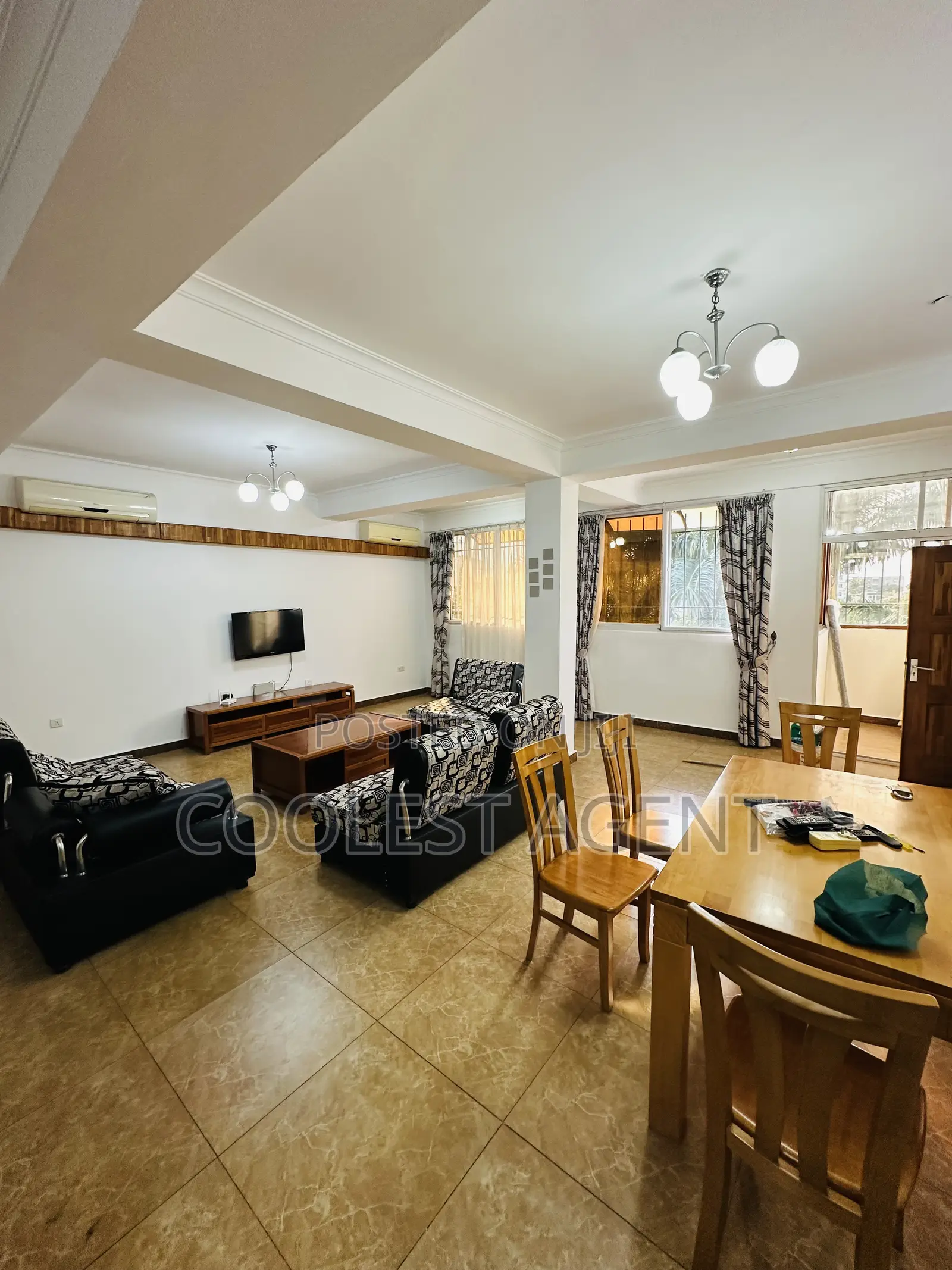 Furnished 3bdrm Apartment in Msasani, Kinondoni for rent
