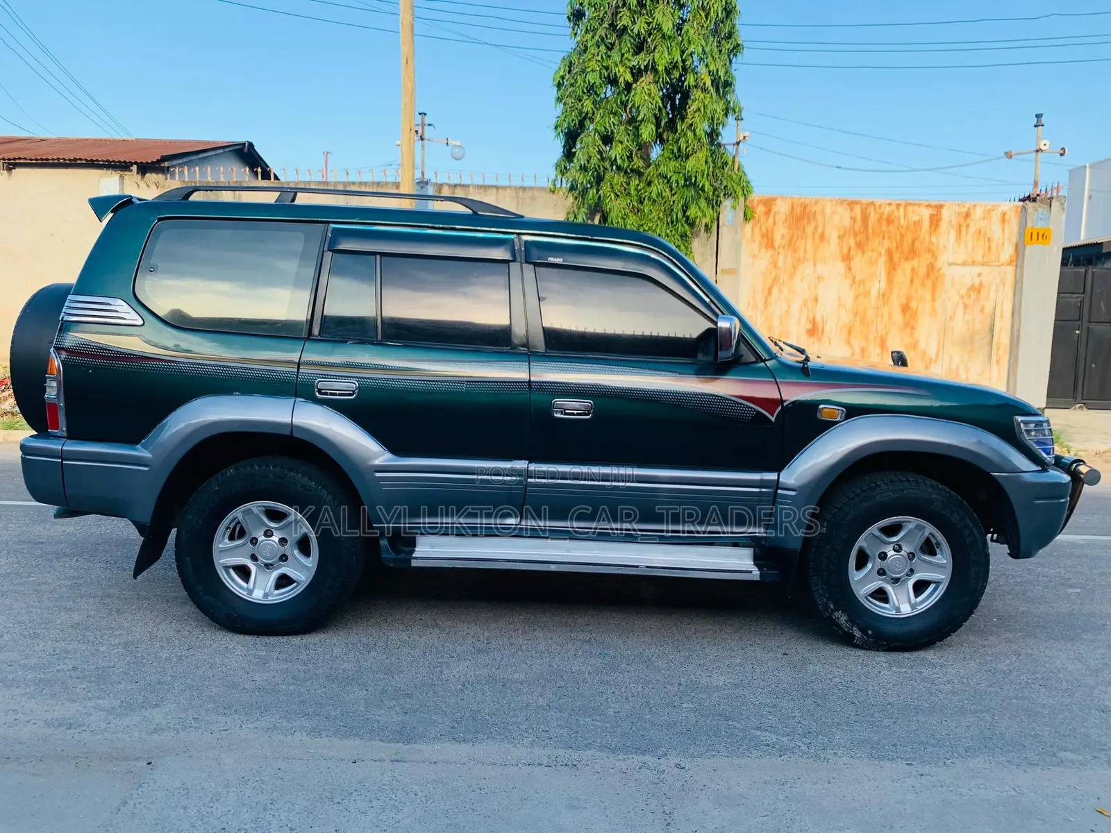 Toyota Land Cruiser Prado 2001 Green