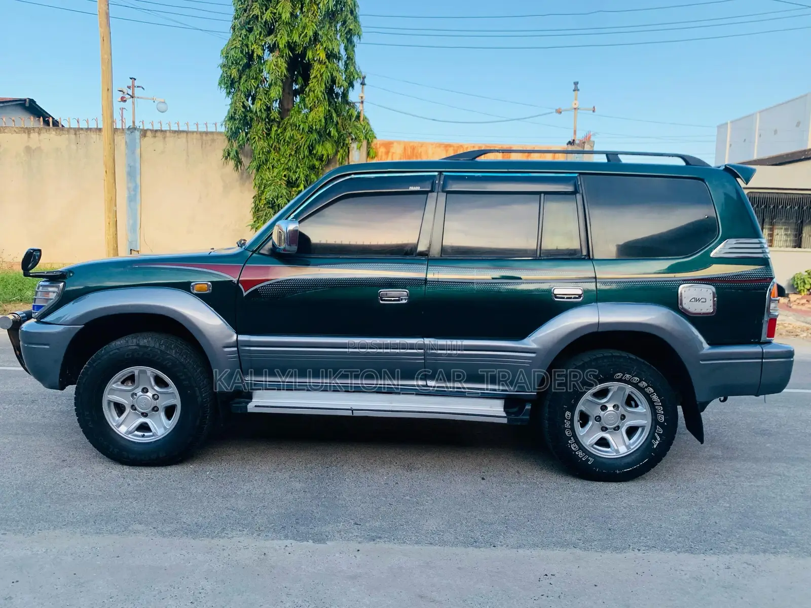 Toyota Land Cruiser Prado 2001 Green