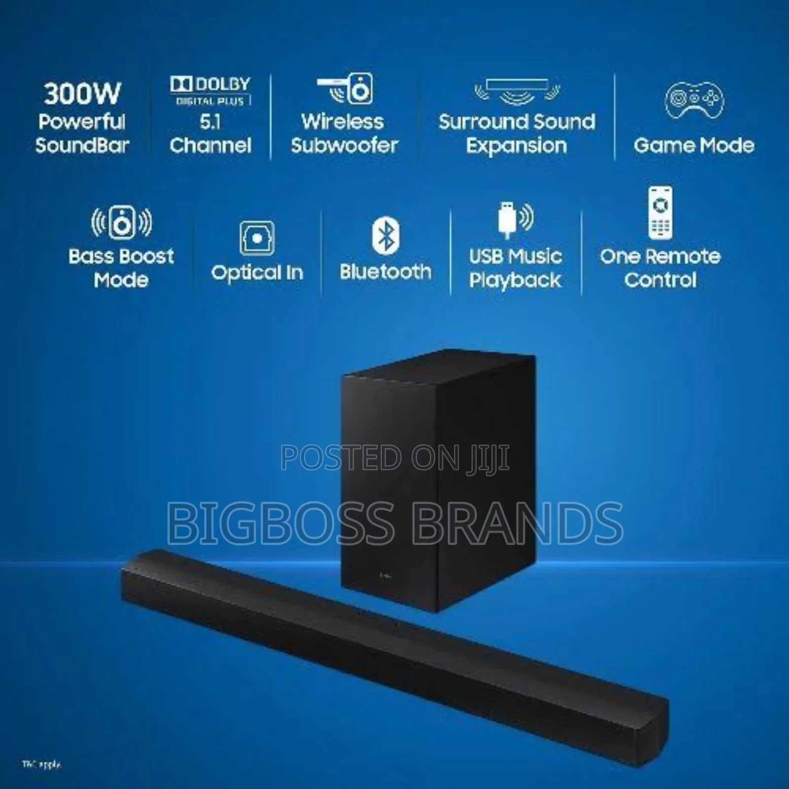Samsung Sound Bar B450 300 Watts