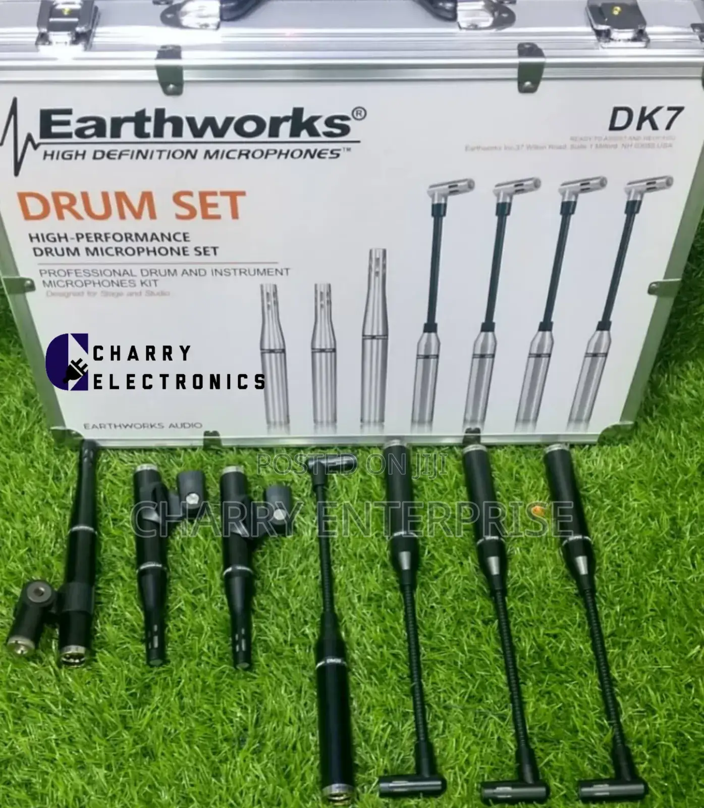 Original Earthworks Dk7 Drum Instrument Microphones Set/Kit