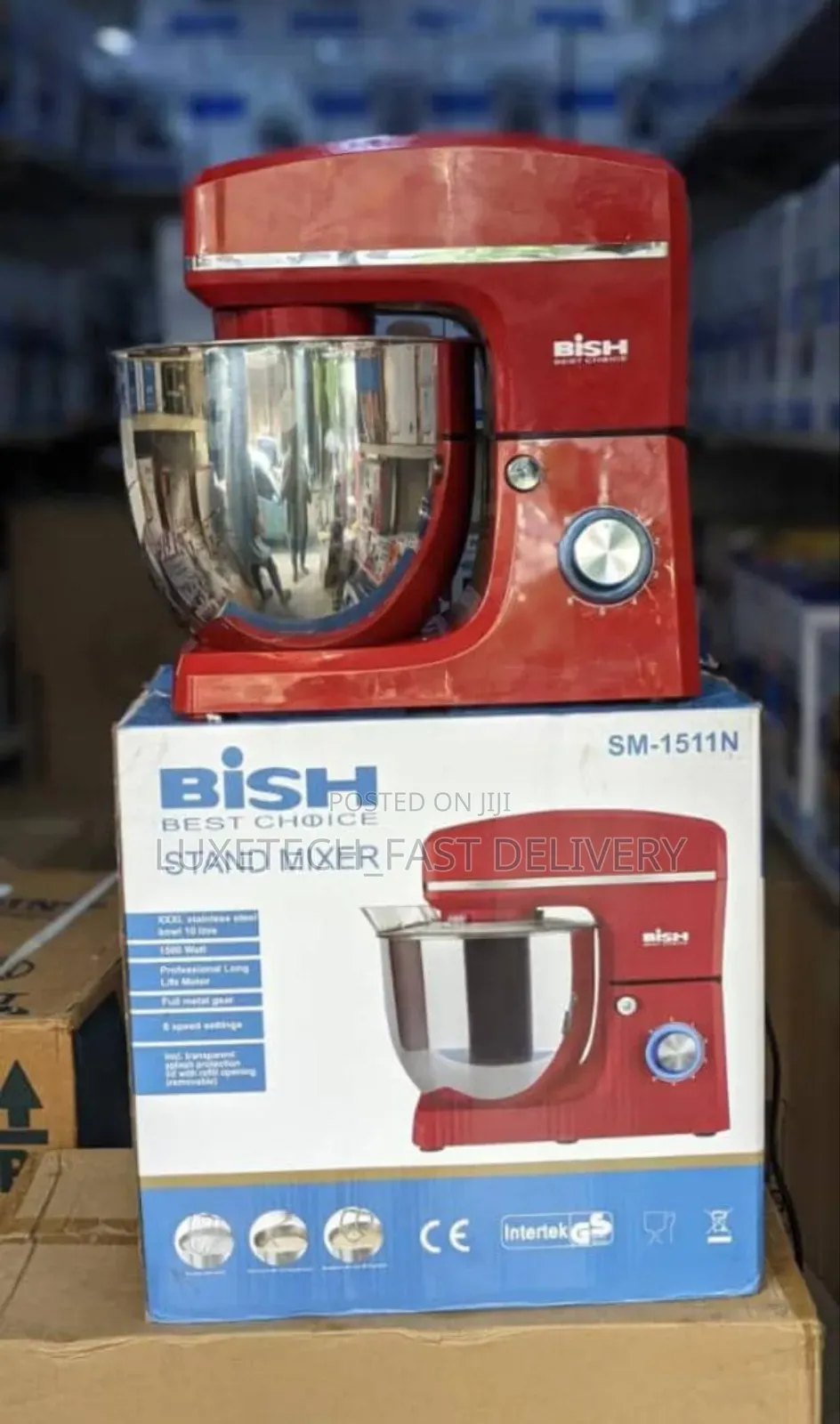 Bish Stand Mixer 10 Liters