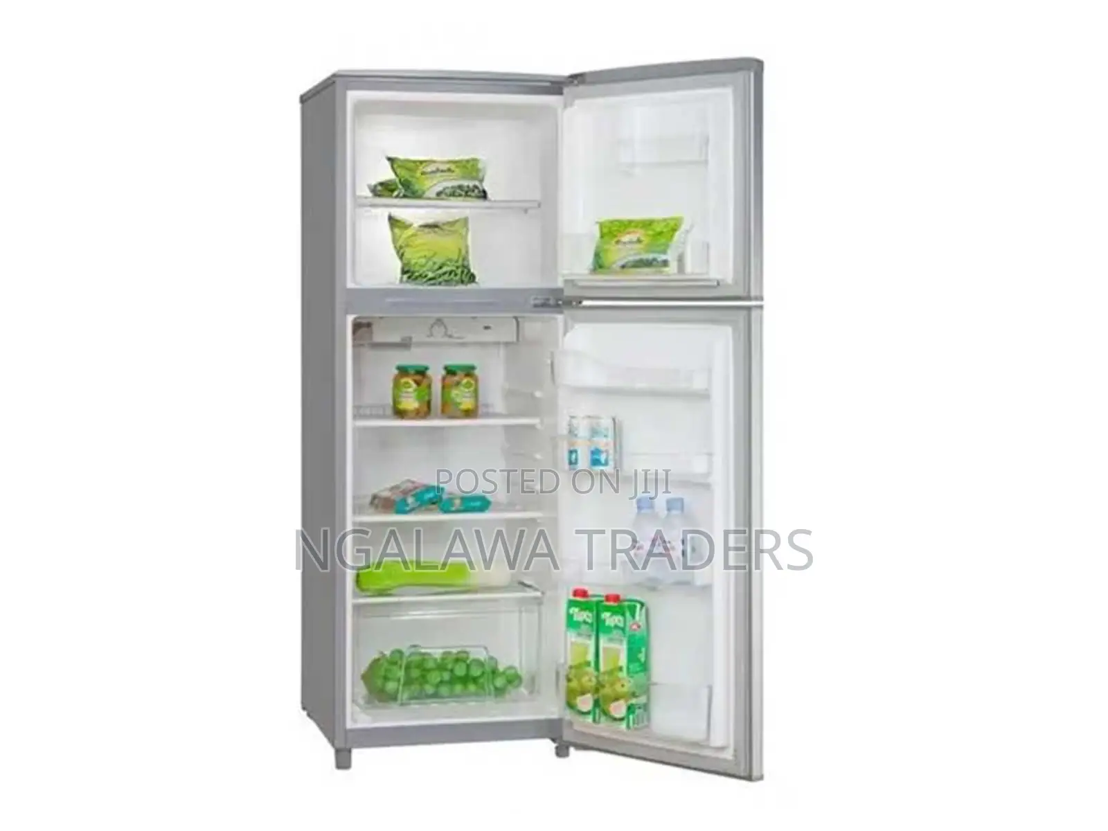 Hisense Refrigerator 205l Double Door, Top Freezer,Rd-27