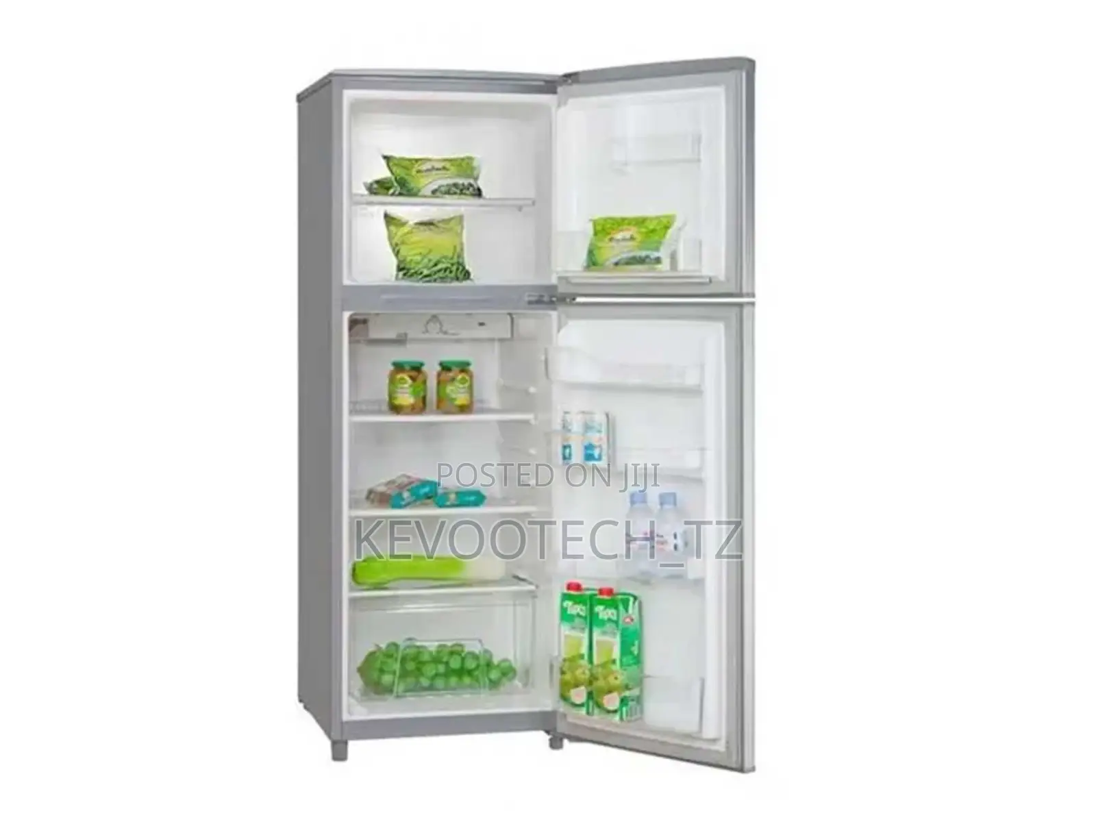 Hisense Refrigerator 205l Double Door, Top Freezer,Rd-27