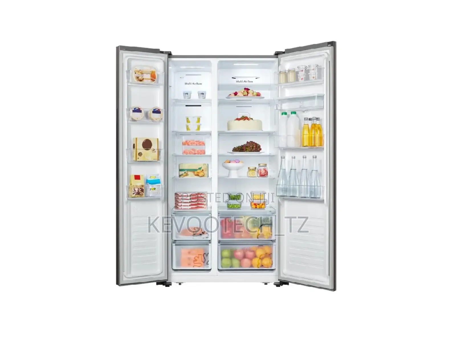 Hisense Refrigerator 514l Side by Side Door Waterdispenser