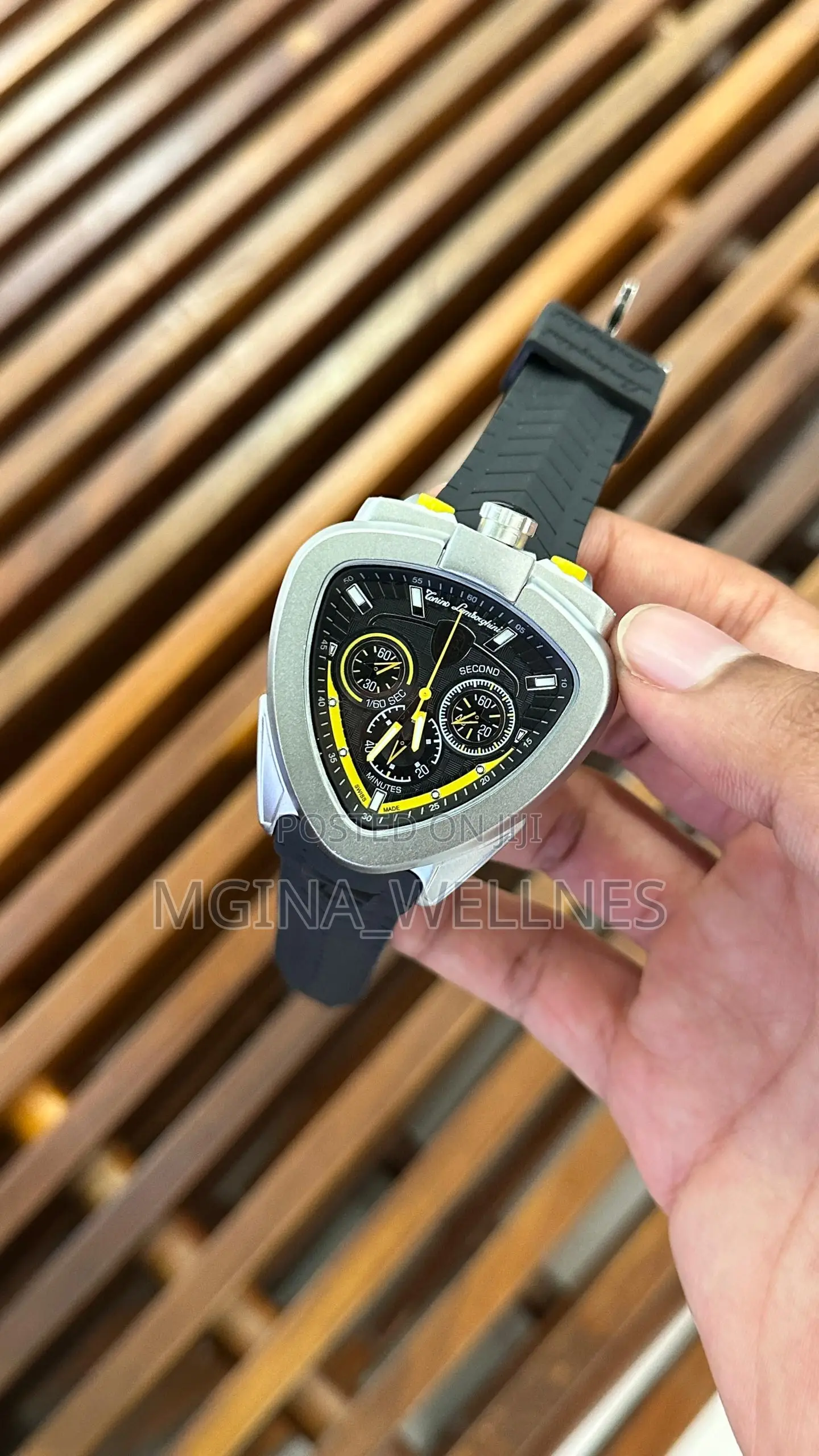 Luxury Lamborghini Men Chronograph All Working Wristwatch