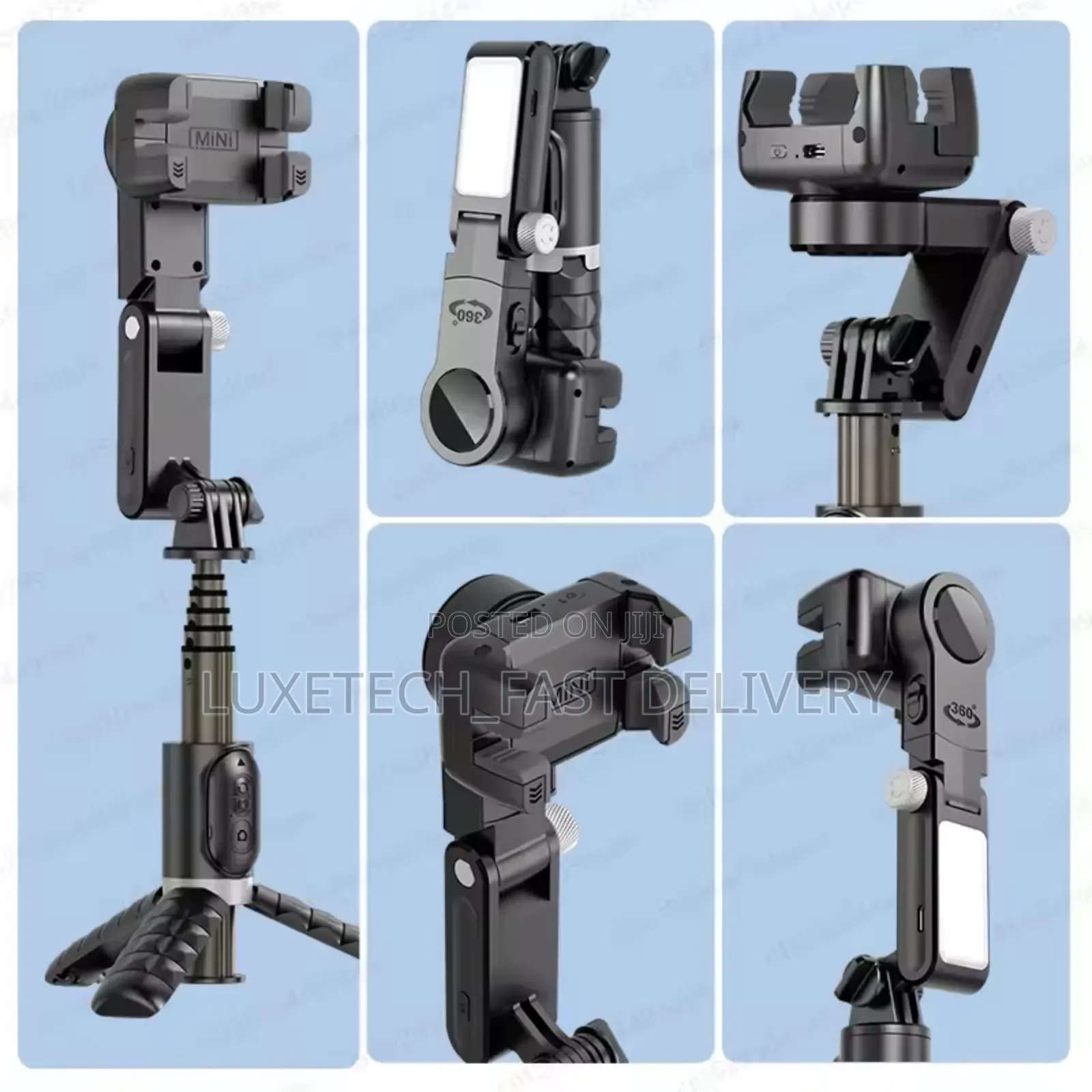 Q18 360° Rotating Desktop Tripod Gimbal Stabilizer