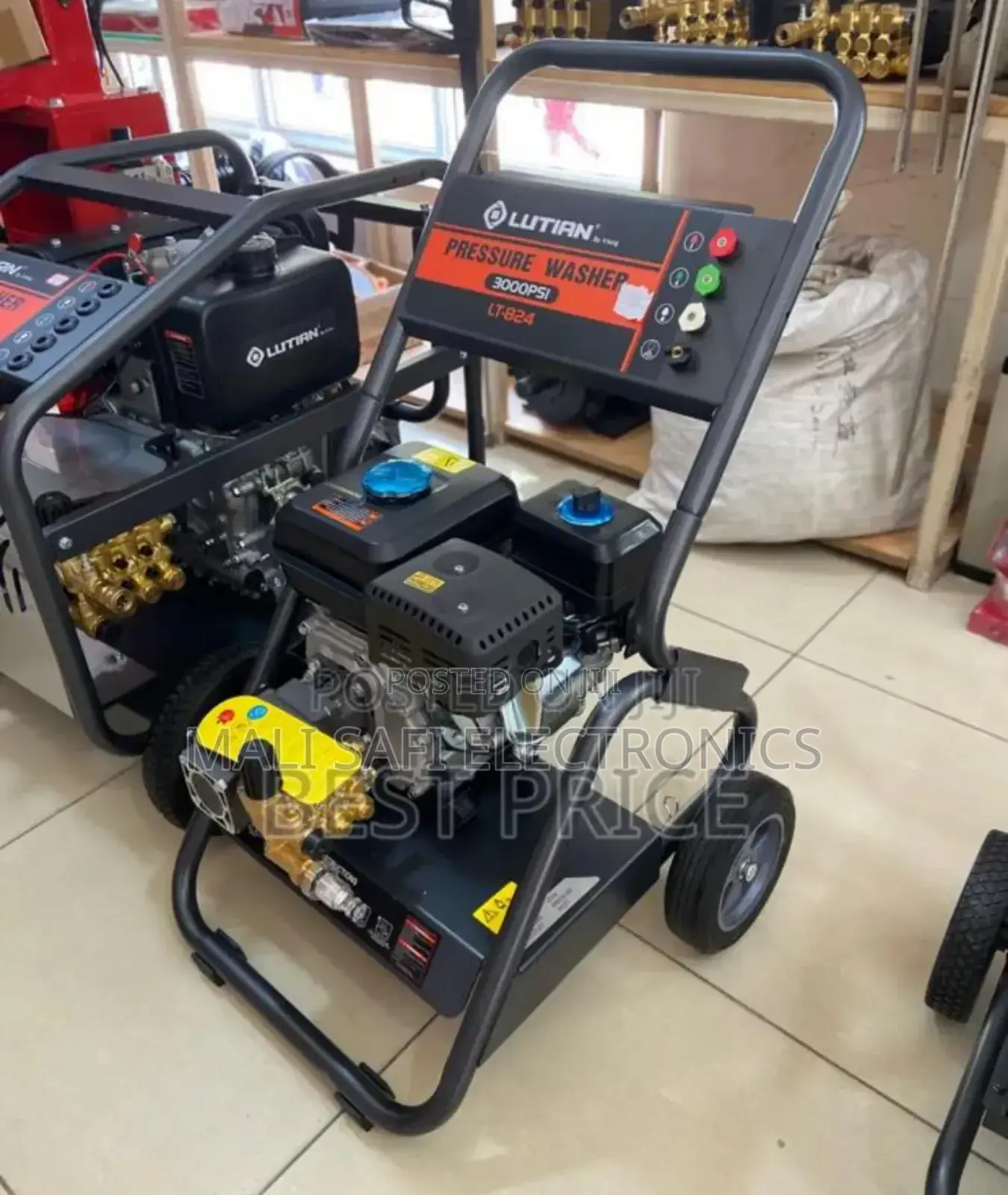 Lutian Gasoline Pressure Washer 3000psi Lt-824