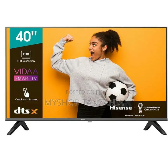 Hisense 40 Inch Hd Smart Led Frameless Tv