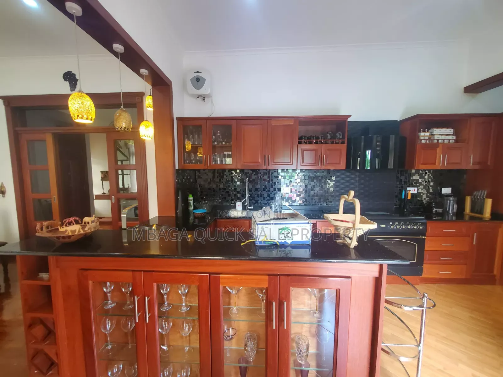 Furnished 4bdrm House in Madale Polisi, Goba for sale